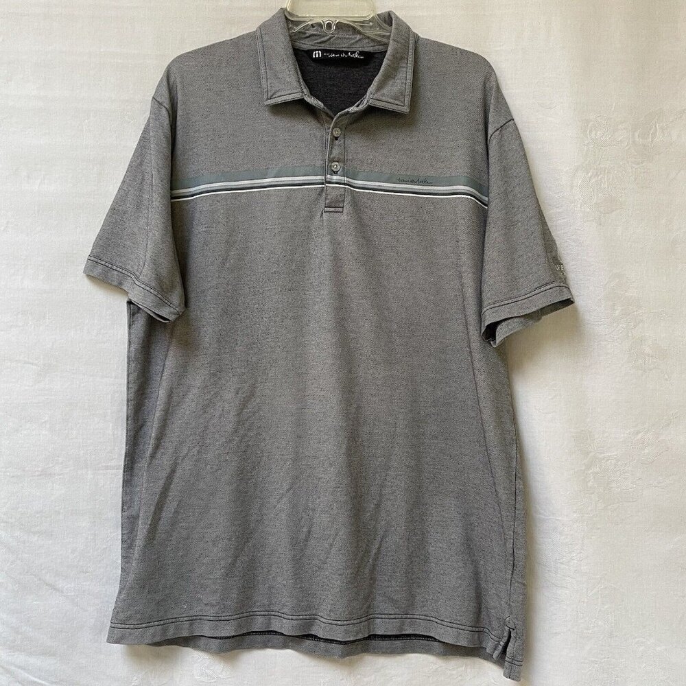 Travis Matthew Golf Polo Shirt Mens XL Collared Athletic Silverado Napa‎ Valley